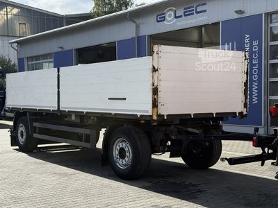 Anhänger mit offener Pritsche SCHMITZ CARGOBULL Gotha APR 18 Baustoffanhänger 2 Achse gebraucht