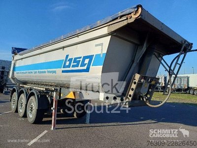 Kipper Auflieger Schmitz Cargobull Kipper Stahlrundmulde 24m  gebraucht