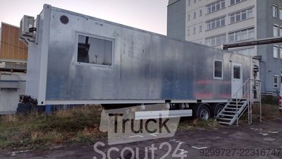 Kofferauflieger Laborcontainer  gebraucht