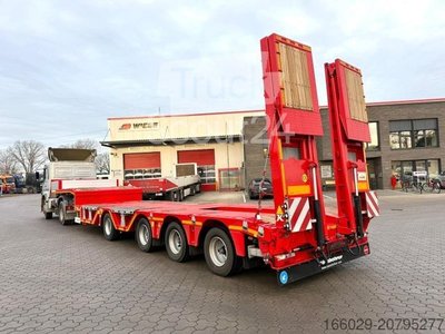 Tieflader-Sattelauflieger KÄSSBOHRER K.SLA R 4 / 2N 18/40 Tieflader Radmulden tele neu