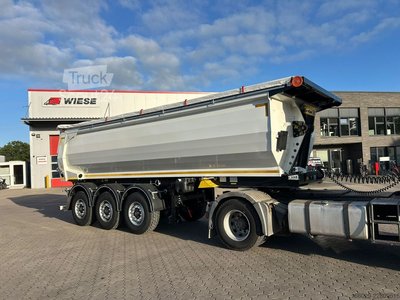 Kipper Auflieger KÄSSBOHRER SKS.Y 27m  Stahlmulde Cramaro elektr. Verdeck neu