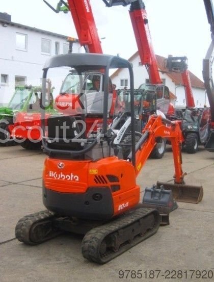 Minibagger KUBOTA U17-3a * 2x Löffel * * Verstellfahrwerk * gebraucht