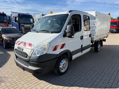 Pritschenwagen IVECO Daily 29L13 Pritsche+Plane/DoKA 7-Sitze/AHK 3300 gebraucht