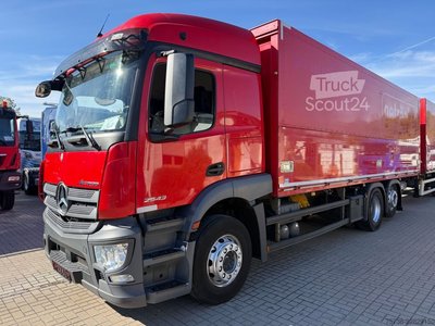 LKW mit Getränkeaufbau MERCEDES-BENZ Actros 2543 Getränke/Retarder/Lenkachse/Klima gebraucht