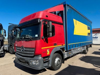 LKW mit Pritsche & Plane MERCEDES-BENZ ATEGO 1530**HOCHDACH*2 X LIEGE*KLIMA*2,95 H gebraucht