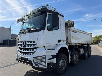Dreiseitenkipper LKW MERCEDES-BENZ Arocs 4143 8X4/ 3S Kipper Meiller 41t RETARDER gebraucht