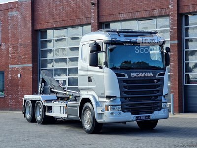 Hakenarmsystem Scania R520 V8 6x2 - JOAB 20T Hooklift - Retarder - 4... gebraucht