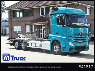 Wechselfahrgestell LKW MERCEDES-BENZ Actros 2542, Muldi-BDF, 7,45, Lenk-Lift, LBW gebraucht