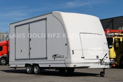 Autotransporter Anhänger TURATELLO TR S 202 geschlossener Autotransporter gebraucht