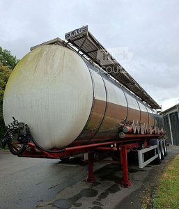 Tankauflieger LAG LAG GSA 24  36.000 Liter 4 Kammern gebraucht