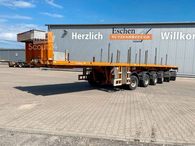 Auflieger mit Arbeitsbühne NOOTEBOOM OVB102-06 6xLenkung*Counterweight*Ballast*HU2027 gebraucht
