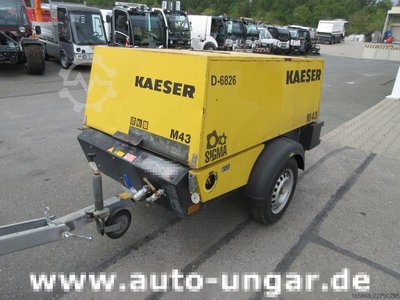 Kaeser M43 7 bar Kompressor mit Kubota Diesel