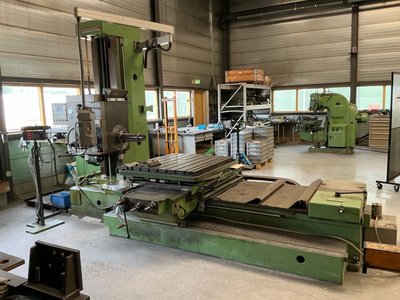 1983 TOS Varnsdorf W9A CNC Horizontalbohr- und Fräsmaschine