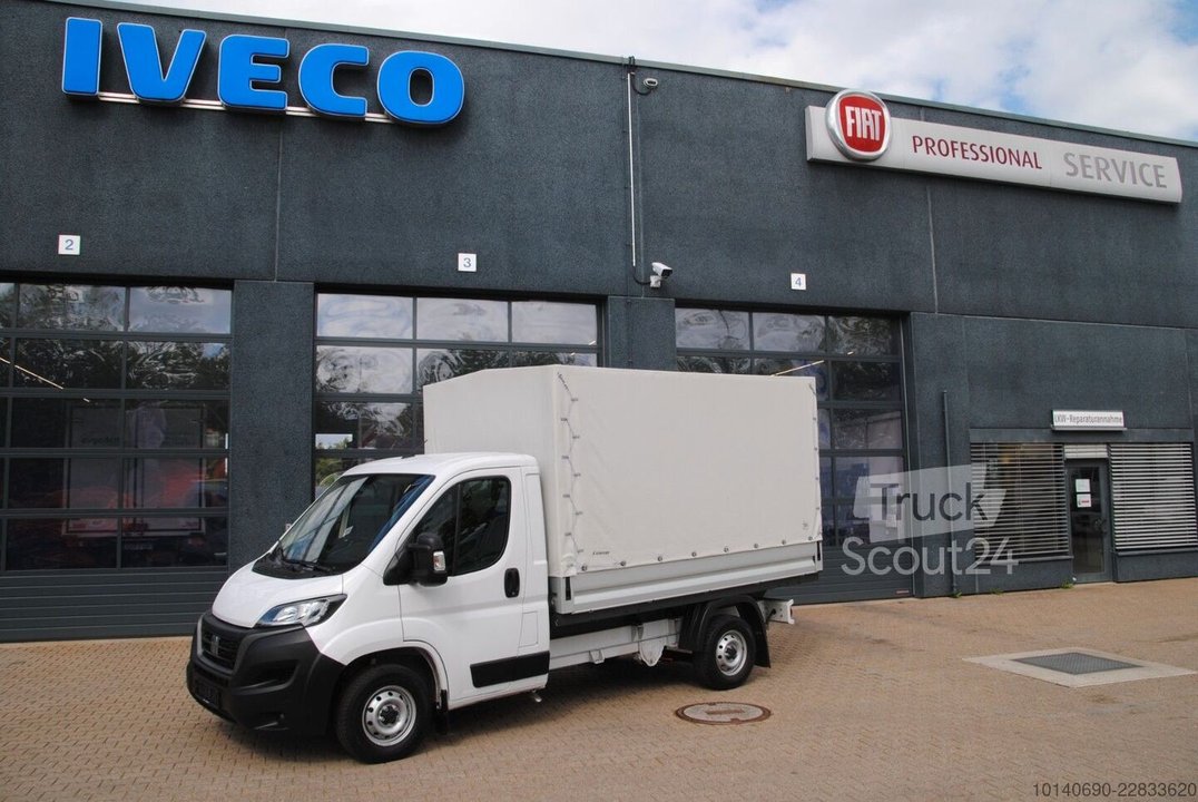Transporter mit Pritsche & Plane FIAT Ducato Pritsche Plane 35 140 L2 gebraucht