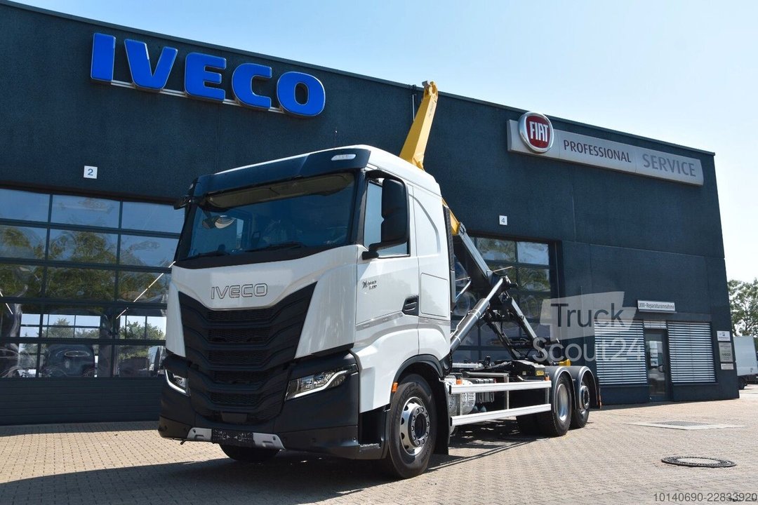 Abrollkipper IVECO X-WAY AS280X50Y-PS Abrollkipper PALFINGER HT20TE neu