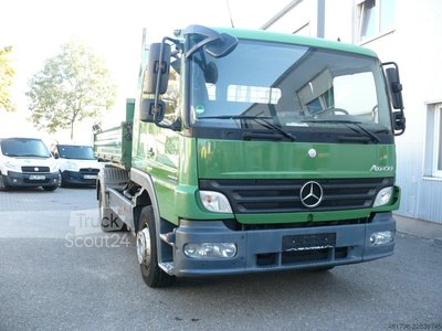 Kipper LKW MERCEDES-BENZ Atego 1222 Meiller 3 Seiten Kipper Doka 6 Sitze gebraucht