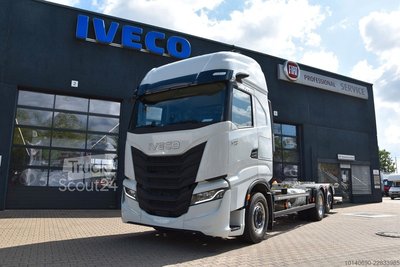 Wechselfahrgestell LKW IVECO S-WAY AS260S50Y-FSCM Multiwechsler/LBW u-faltbar neu