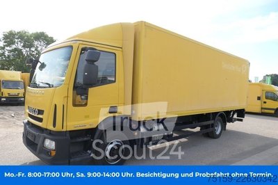 LKW mit Kofferaufbau iveco EuroCargo ML 120 E28/P AHK LBW COC AUTOMATIK gebraucht