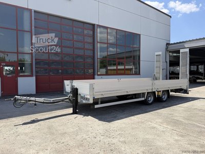 Tieflader Anhänger Humbaur TBB  14,4 t Tandemtieflader 7,20 m lang, Neuwertig gebraucht