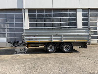 Dreiseitenkipper Anhänger Möslein DTD 18 Schwebheim  19 t Tandemkipper- Tieflader- Aufsatzbordwände gebraucht