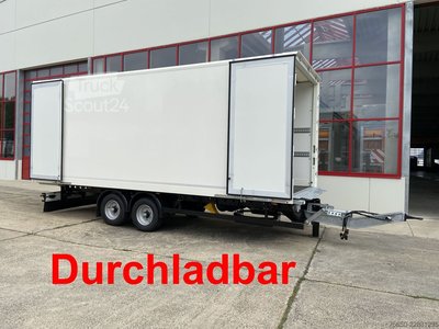 Kofferanhänger Möslein TKO 105 D 7m weiß  Tandem- Koffer, Durchladbar, -- Neufahrzeug -- neu
