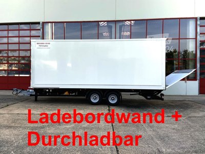 Kofferanhänger Möslein TKO105 D-L 6 m  NEUER Tandem Koffer, Ladebordwand+ Durchladbar neu