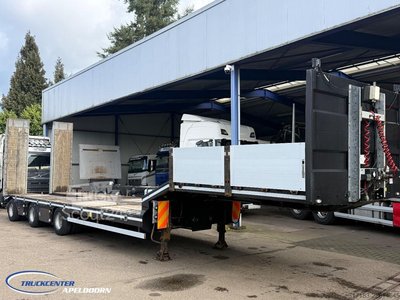 Semi-Tieflader DAMM SE-54M 40 Ton laadvermogen, Laadrampen, ROR assen gebraucht