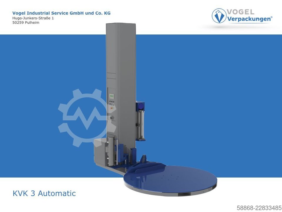 Vogel KVK 3 Automatik Anlegen/Abschneiden