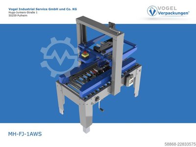 Kartonverschließmaschine kleine Formate MH-FJ-1AWS // Breite 90-Höhe 60