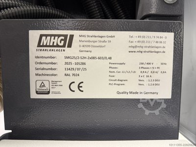 MHG SMG25/2-S2H-2x085-603/0,48