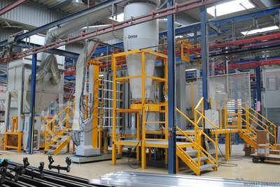 Eisenmann Pulverbeschichtungsanlage