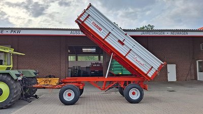Krone 8t Dreiseitenkipper Alu DK 210-8 Stahlboden