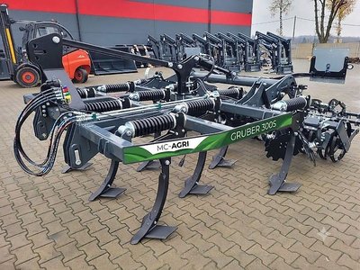 Mc-Agri 3.0 m Cultivator | Stubble Cultivator | Deep Tillage Cultivator | 10 Tines | 130–210 HP
