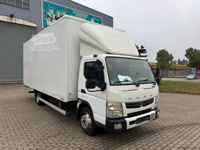 LKW mit Kofferaufbau FUSO Canter 7C15 Koffer mit Ladebordwand gebraucht