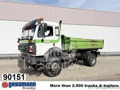 Kipper LKW Mercedes-Benz SK 1831 AK 4x4, Winterdienstausstattung gebraucht