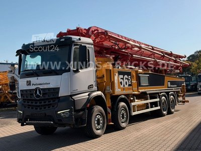 Betonpumpen-LKW MERCEDES-BENZ Arocs 4545 New EUR3 PUTZMEISTER BSF 56M/5 gebraucht