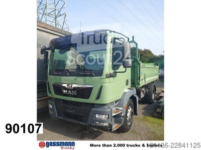 Kipper LKW MAN TGM 18.320 4x2 BL, Meiller 3-Seiten AHK-Öl gebraucht