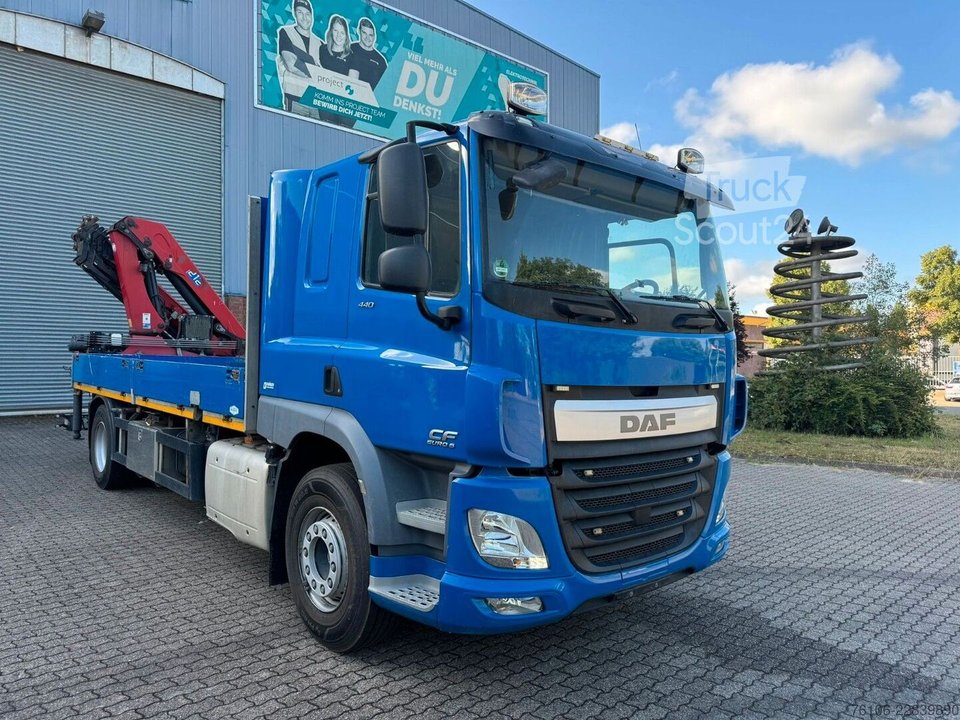 Autokran DAF CF 440 mit Ladekran HMF 2120K4 gebraucht