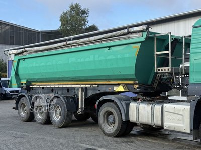 Kipper Auflieger MEILLER MEILLER KISA3 Kippauflieger 3 Achs Rollplane gebraucht