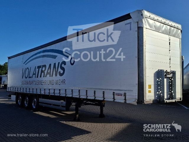 Auflieger mit Pritsche & Plane Schmitz Cargobull Curtainsider Standard Getränke gebraucht