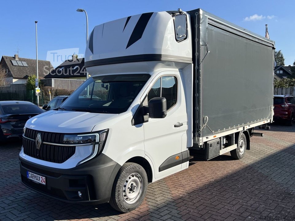 Transporter mit Pritsche & Plane RENAULT Master 170PS 9EP-Plane LBW TopSleeper -*Sofort* gebraucht