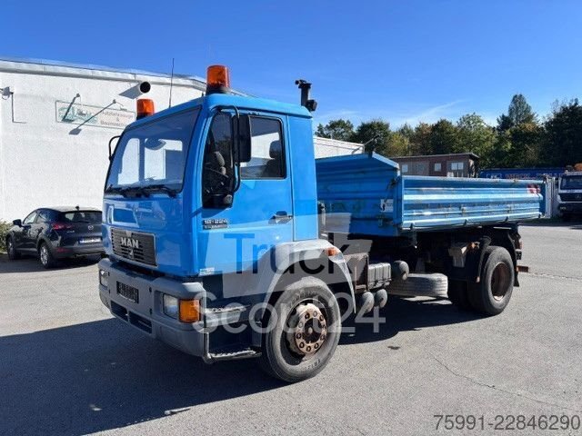 Dreiseitenkipper LKW MAN Dreiseitenkipper MAN 18.224 Meiller DSK gebraucht