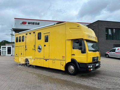 Viehtransporter LKW MAN L 2000 Pferdetransporter Wohnabteil Aufbau NEU gebraucht