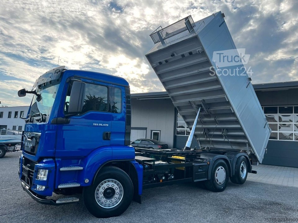 Kipper LKW MAN TGS 26.470 6x2 gebraucht
