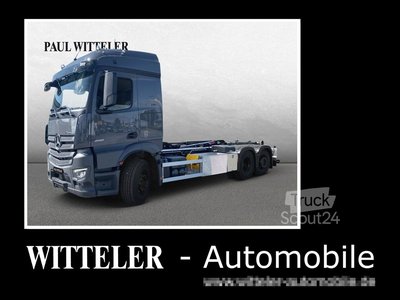 Abrollkipper MERCEDES-BENZ MB Actros 2551 L ENA ABROLLK./HIAB ULTIMA 21 S gebraucht