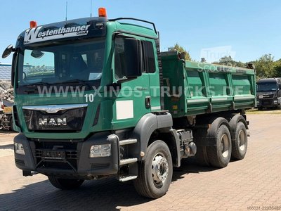 Kipper LKW MAN 26.440 6X4 MEILLER DSK Bordmatik German gebraucht