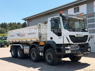Dreiseitenkipper LKW IVECO TRAKKER 450 8X4 DAUTEL Bordmatic 130.000km! gebraucht