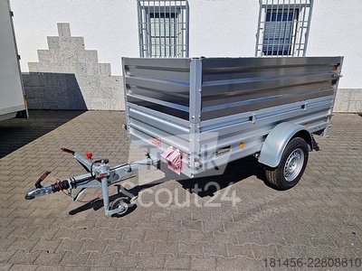 PKW-Anhänger Koch 4.13 Profi Greenkeeper Aluboden Bordwandaufsatz Ausstellungsmaschine