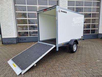 PKW-Anhänger Brenderup Leichter robuster Koffer mit Heckrampe Cargo Dynamic CD260UBR 750kg Neu neu