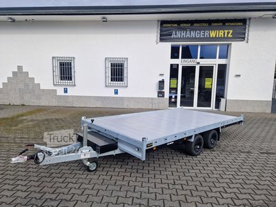 Tieflader Anhänger Anssems Aluboden MSX go getter abholbereit neu